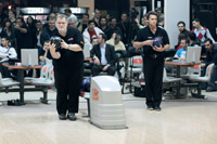 Dimitris Karetsos and Brian Voss at IDM Bucharest International Bowling Open 2010 Dimitris Karetsos and Brian Voss at IDM Bucharest International Bowling Open 2010
